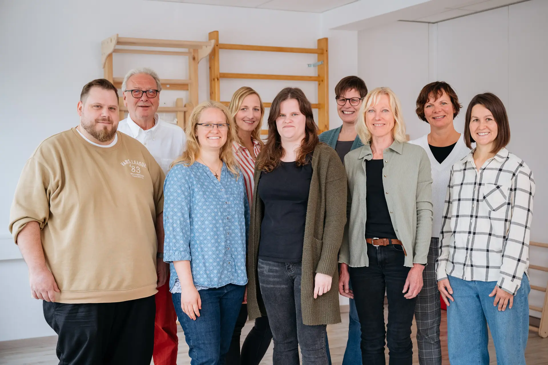 Über uns - Gruppenbild Team Ergotherapeutische Praxis Engeldinger